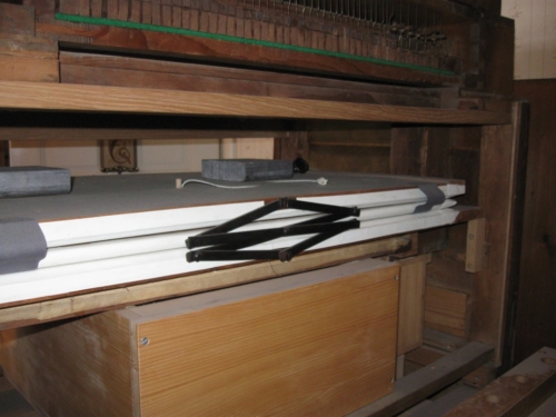 Historische 2-manualige Müller-Orgel – Bild 3